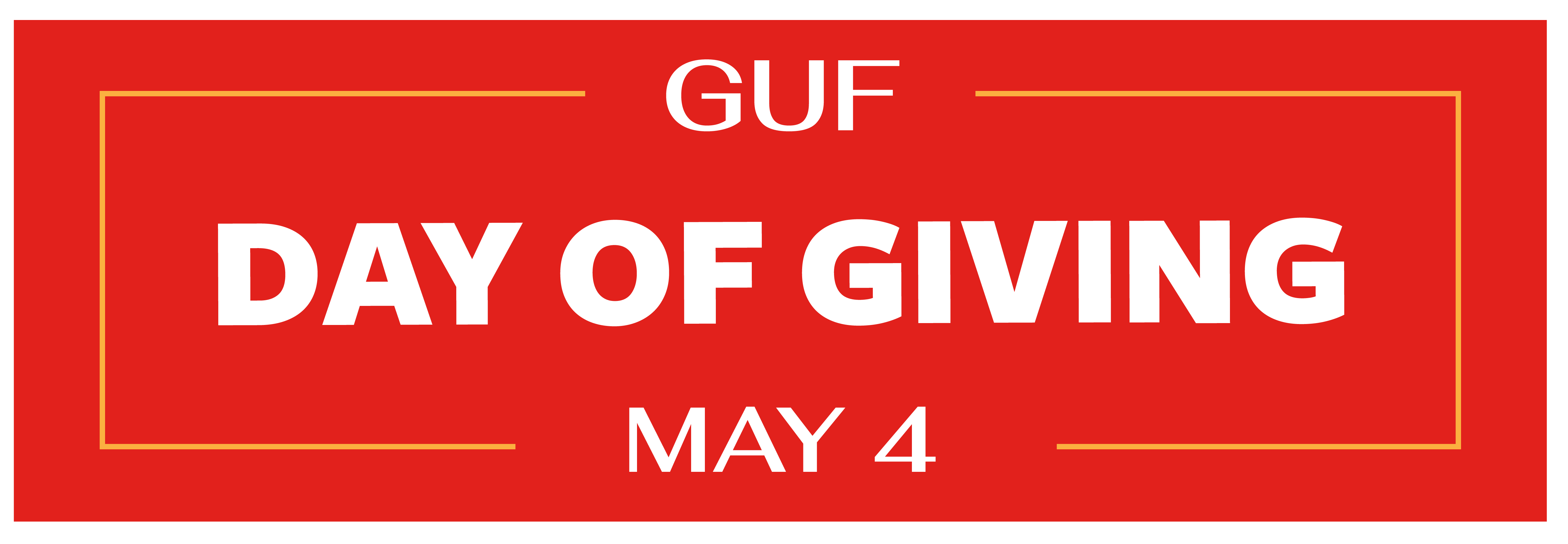 GUF GIVING DAY - Gregorian University Foundation